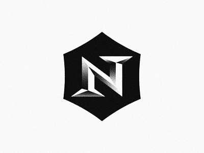 Nalivko Metal Icon 2d art black brand branding clean graphic design icon lettering logo metal minimal modern morgenstern photoshop simple texture typography vintage weapon