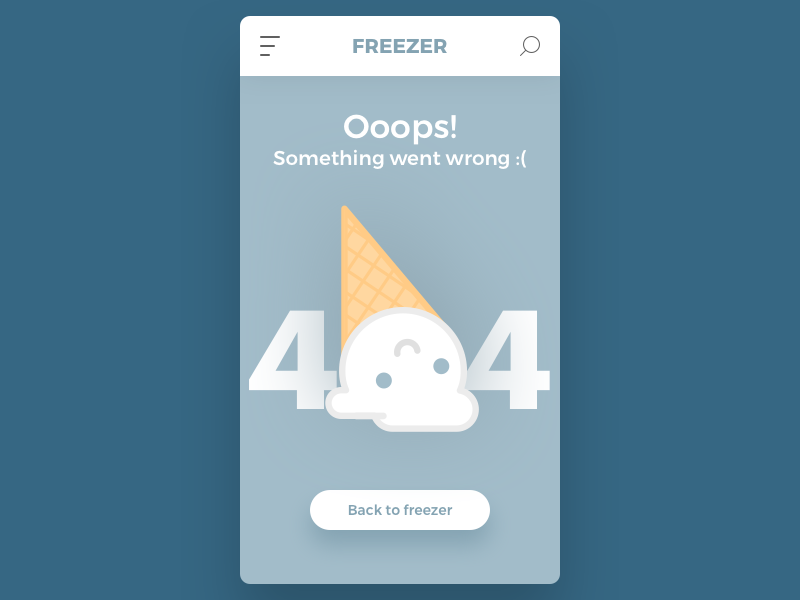 #22 icecream ui mobile 404
