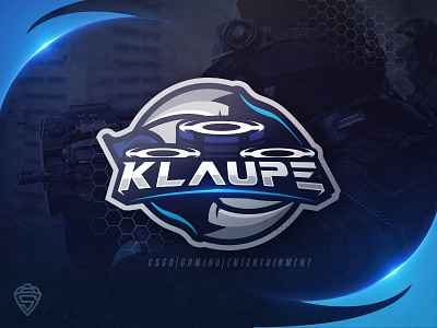 Klaupe - Youtube CS:GO logo csgo esport gamble gambling gaming illustration karambit mascot sport