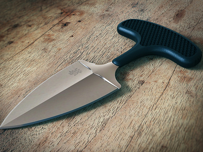 Knife 3D Prototype Rendering 3d 3d illustration 3d modeling 3d rendering cad modeling design knife illustration knife rendering photorealistic product design product mockup product prototyping product visualization