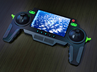 Handheld Console Concept Visualization