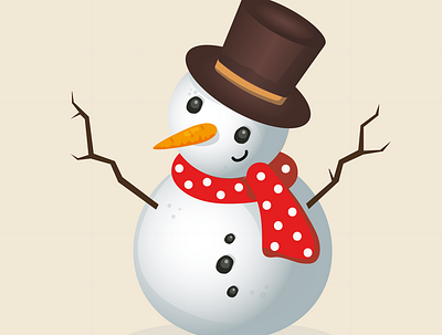 Snowman branding design graphic design illustration logo typography