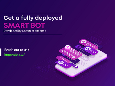 Smart Bot - Chat Bot - 2 chatbots chatbotsollutions coding design illustration smartbots startups ui