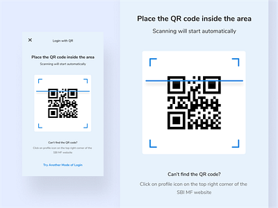 Onboarding: Login QR Code - Investap