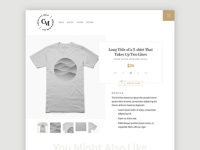 Conscious Male :: Product collection community conscious lifestyle modern products purpose shop store ui ux web design