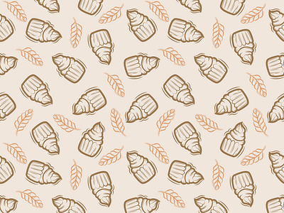 cake seamless pattern