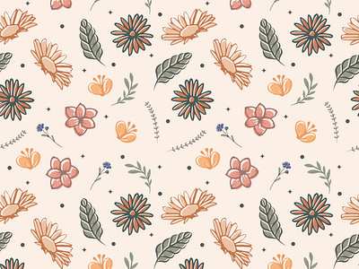 flower seamless pattern