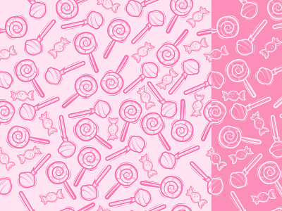 candy seamless pattern