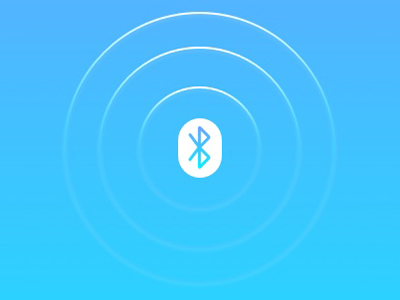 Bluetooth Pairing blue bluetooth gradient loading pairing