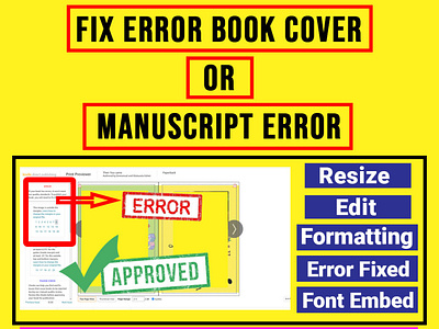 Fix Error Book Cover