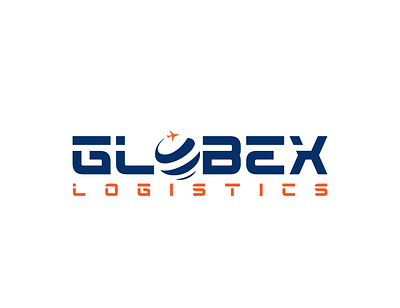 Globex Logistics Logo branding design graphic design illustration logo typography vector