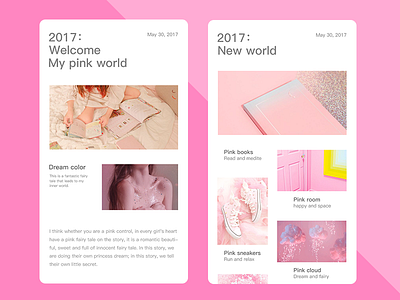 New Shot - pink world app