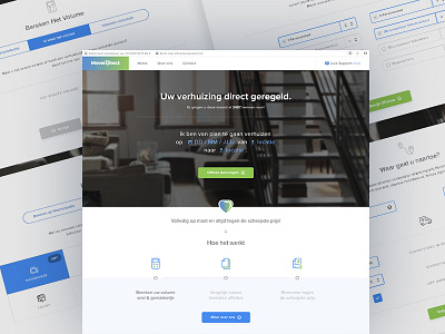 Weekly Layup #1 - Natural Language Form flat form guide landingpage minimal natural language form steps ui ux wizard