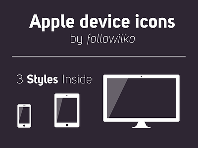 Apple Device Icons