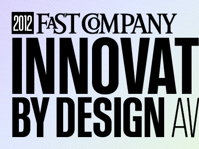 Innovation by Design Awards competition design fast company innovation logo