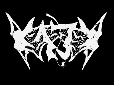 KAJA band logo band logo design black metal logo design doom metal logo extreme metal logo folk metal logo graphic design heavy metal logo illustration logo logo design logo for bands logo for metal metal bands logo thrash metal logo