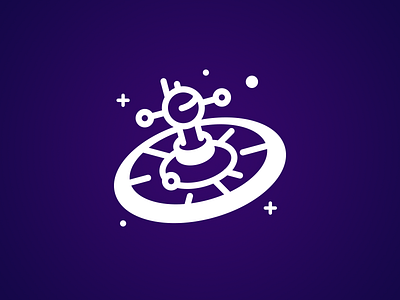 Space Casino Logo Concept