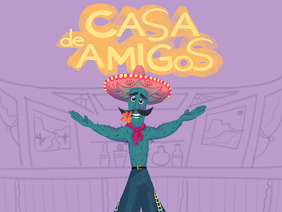 Brand Character for Mexican Taqueria