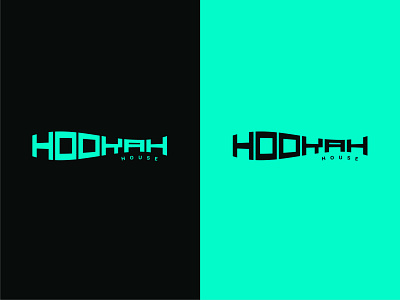 Hookah house logo black brand design green hookah house illustration logo mongolia neon shisha smoke tabacco