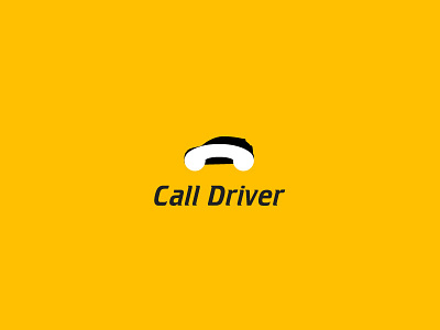 Call driver call car driver logo phone