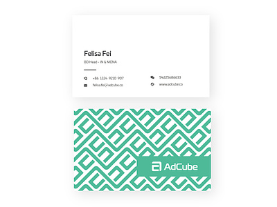 adcube - Bussiness card