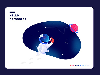 Hello Dribbble！