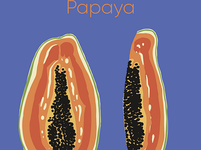 Vector papaya