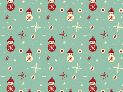 Snowman pattern