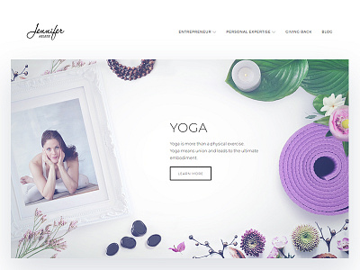 The Banner - Yoga banner collage design home illustration image lifestyle medicine ui ux yoga
