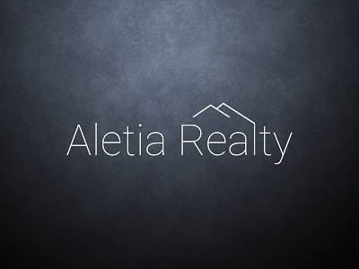 Logo for a real estate agency branding graphic design logo