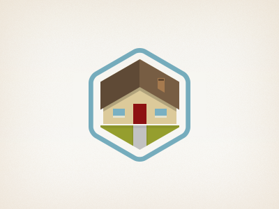 House house illustration logo