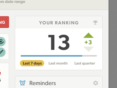 Ranking app leaderboard rank ui