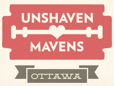 Unshaven Mavens charity ladies logo ottawa