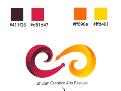 Logo Design - Bhutan Creative Arts Festival logo