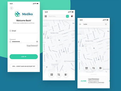 Mediko app UI UX