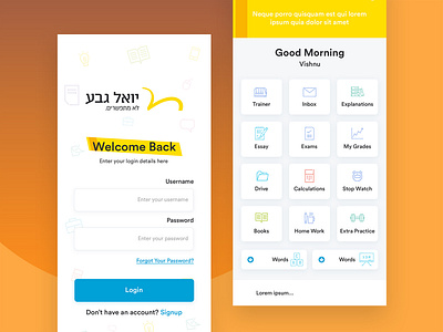 Arabic app UI UX | Redesign