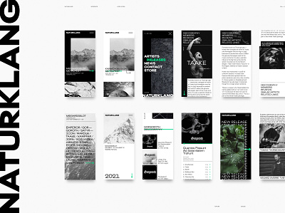 NATURKLANG art direction branding