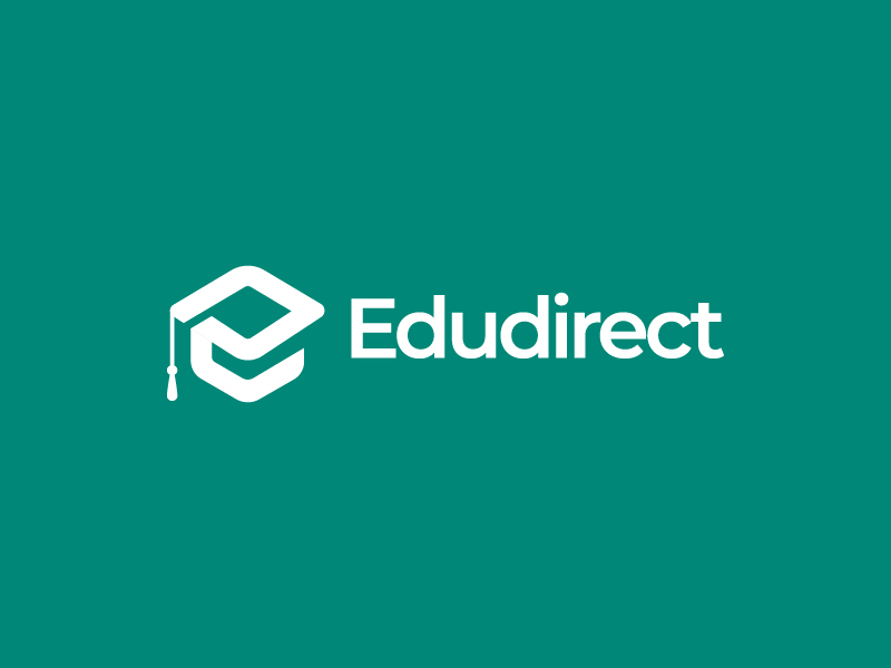 Logo for Edudirect - Germany by Karyalogo by Arga Amala on Dribbble