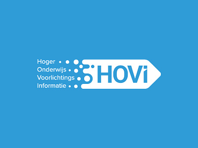 Logo for HOVI | Dutch universities information branding commercial project design education logo future growth logo university