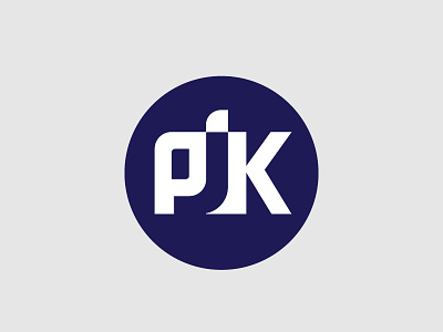Logo Initial PJK for Automotive Industry
