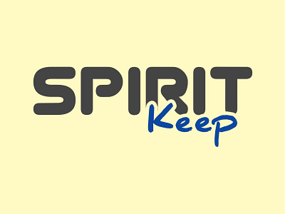 Keep Spirit branding design font graphic design ilustration keep motion graphics spirit