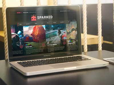 Sparked Logo Design