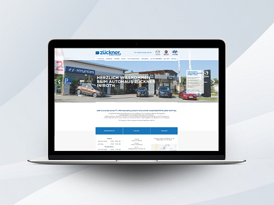 Autohaus Zückner - Branding brand branding design logo ui ux webdesign