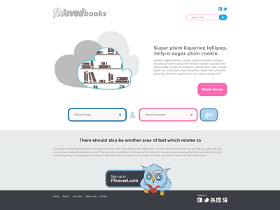 Flooved design flat illustration ux web