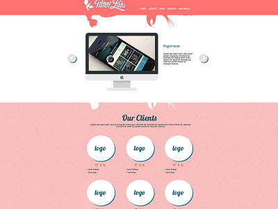 Pistol labs website proposal design illustration ux ux design webdesign