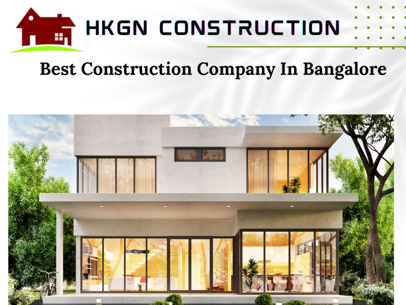 Best Construction Company In Bangalore By HKGN On Dribbble