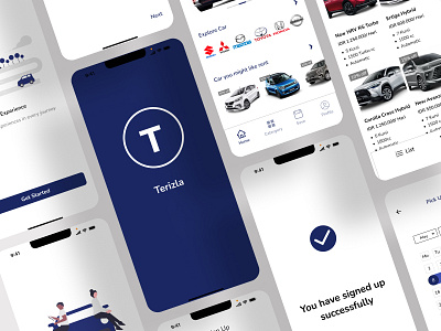 Terizla Premium Rental Car App