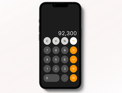 UI Design Challenge - Calculator Day 4 app design ui