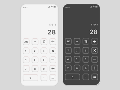 Calculator #DailyUI Day 4