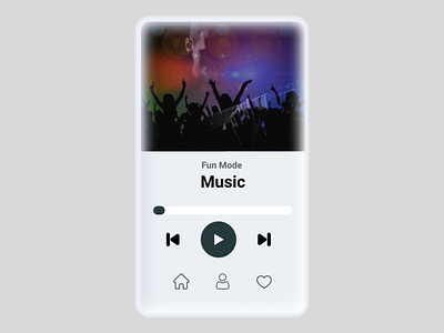 Music Player #DailyUI Day 9 app app design daily ui day 8 dailyui design graphic design music player ui user interface design